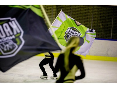 Horizontalios vėliavos pagal užsakymą - Kaunas Hockey